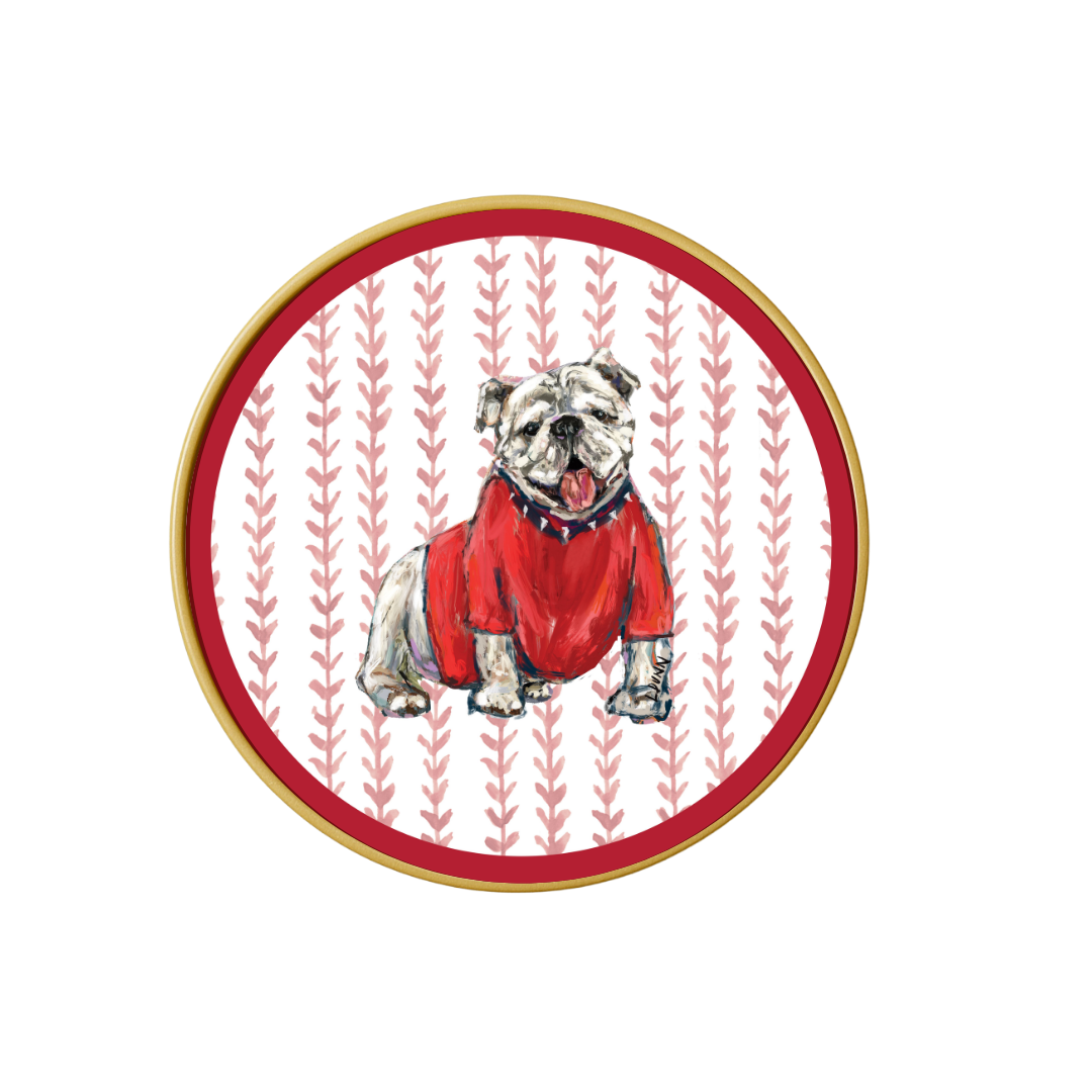 Game Day Bulldog Art Pop