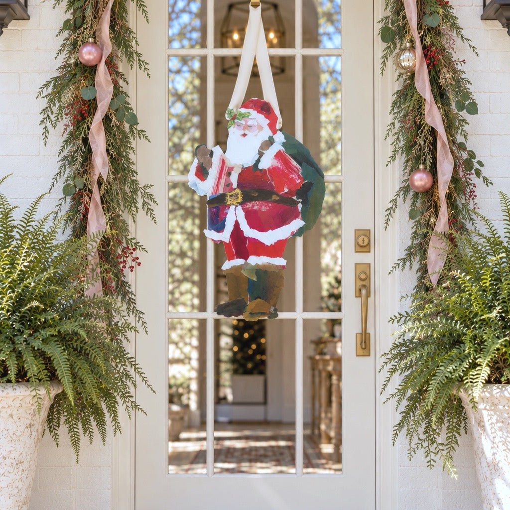Jolly Ol' St. Nick Door Hanger