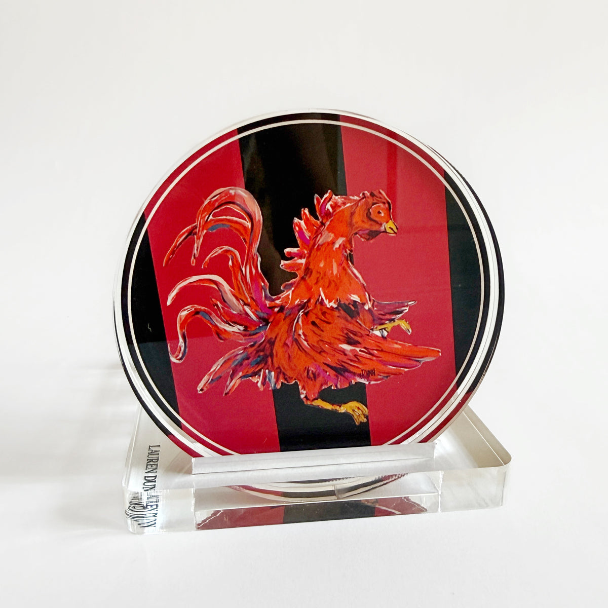 SOUTHERN ROOSTER GAME DAY COASTER SET
