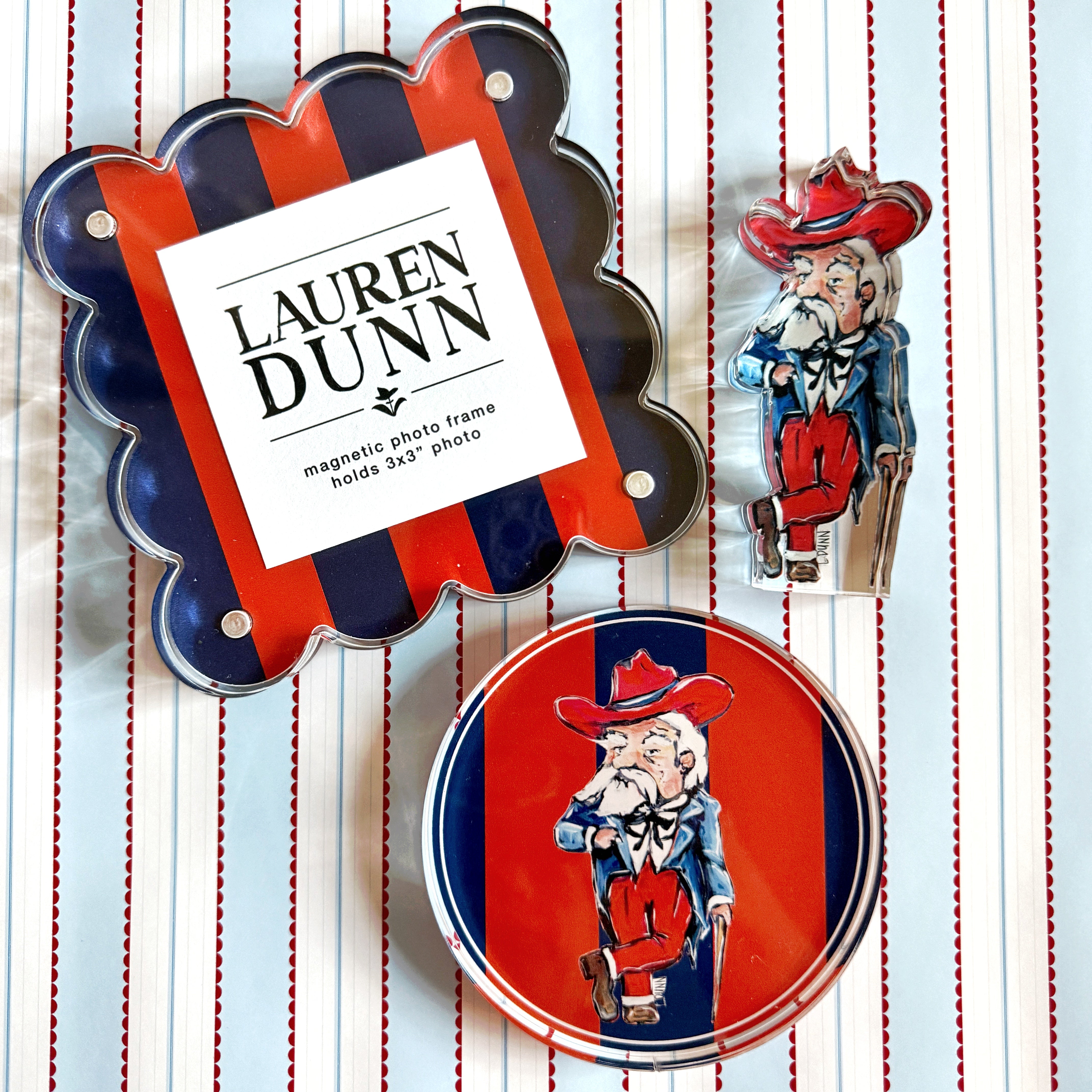 DAPPER GENTLEMAN GAME DAY COASTER SET