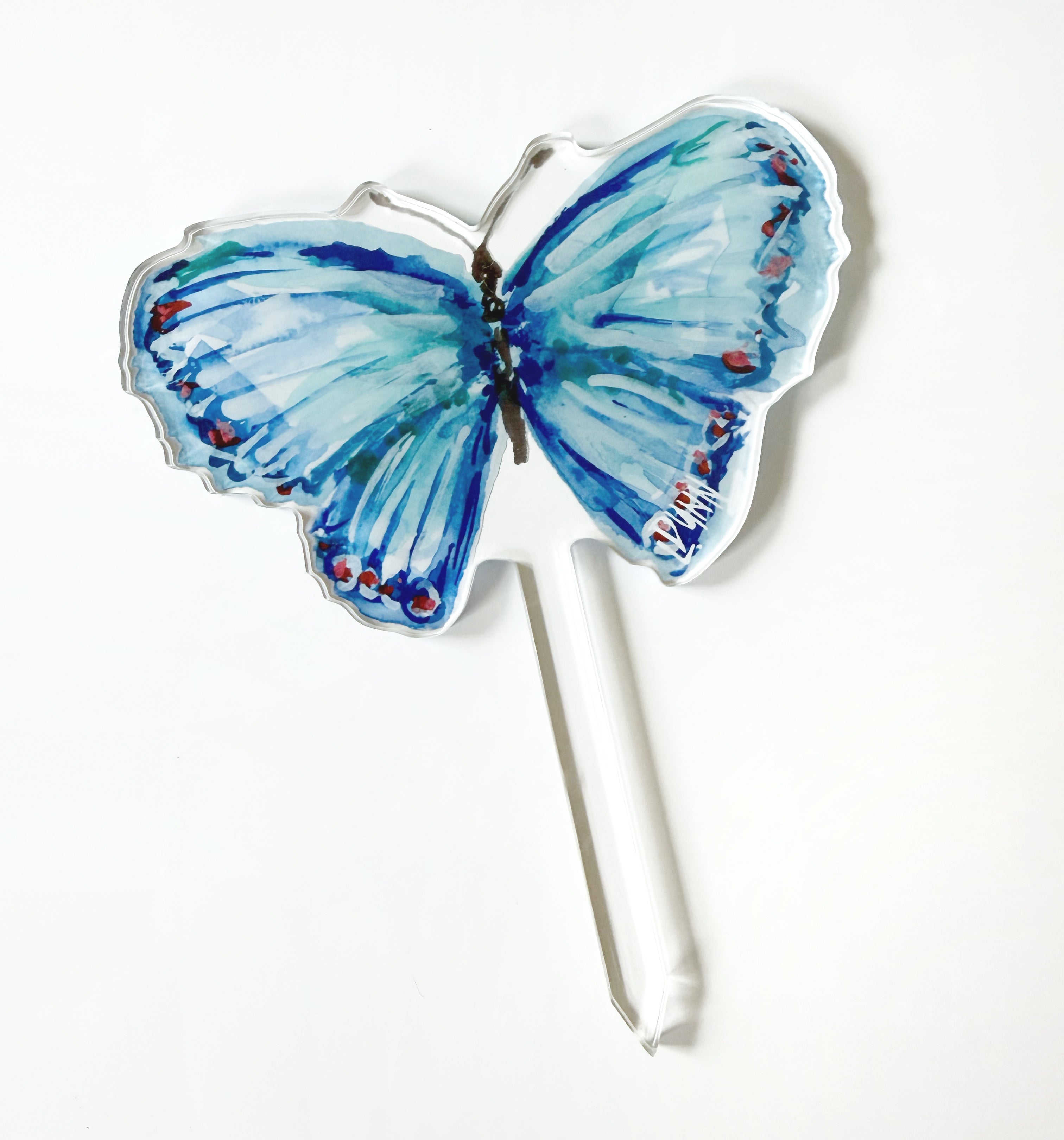 BLUE BUTTERFLY PLANT STICK