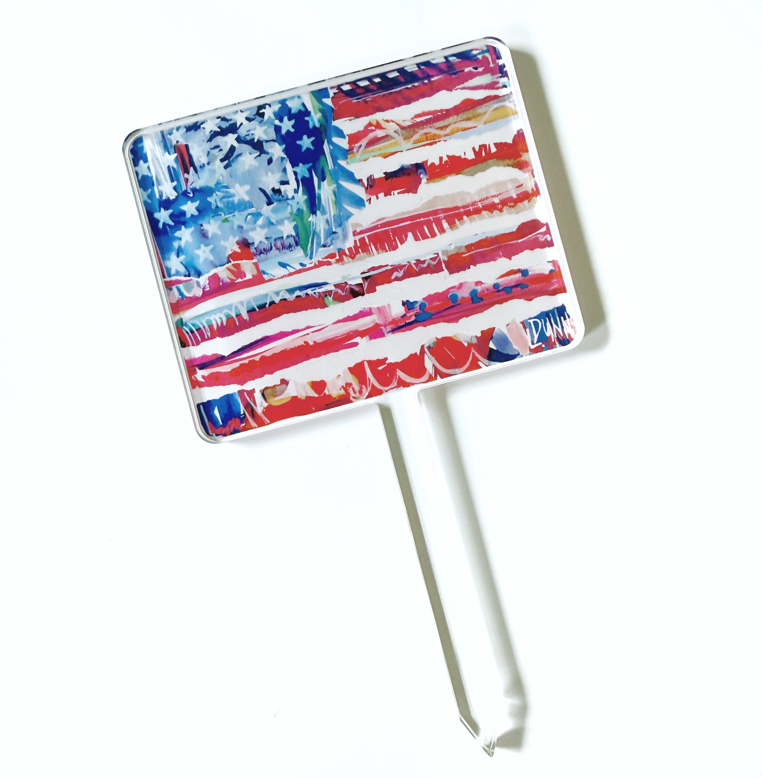 AMERICAN FLAG PLANT STICK