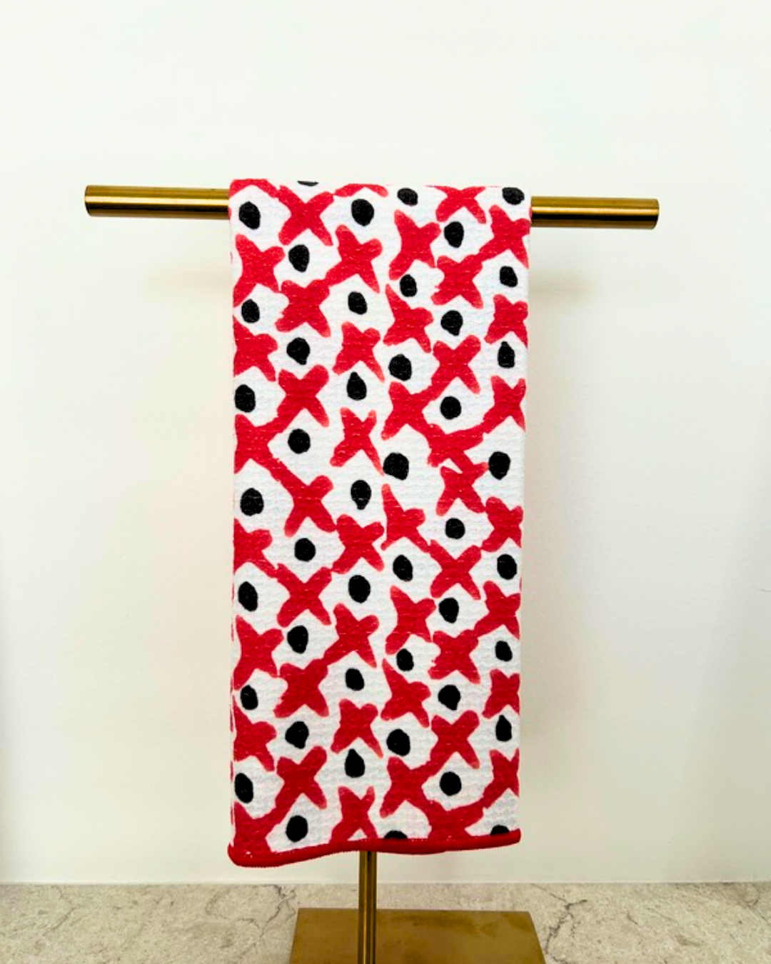 Game Day Bulldog Tea Towel