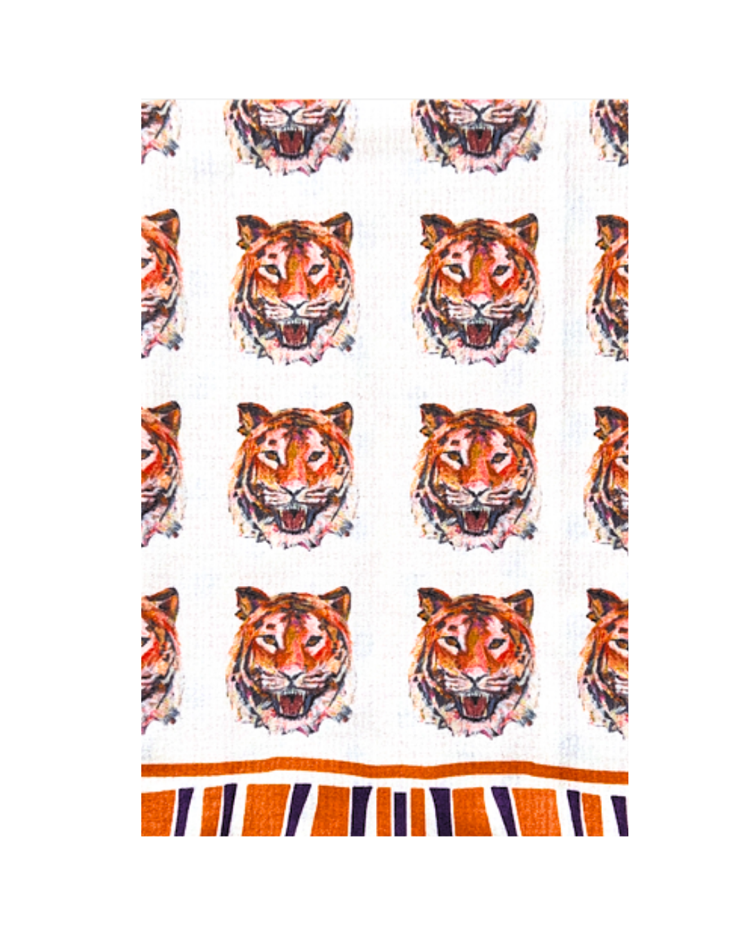 Game Day Tiger Tea Towel