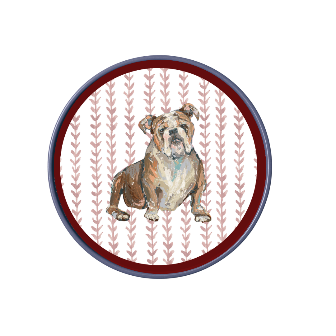 Game Day Bulldog in Starkville Art Pop