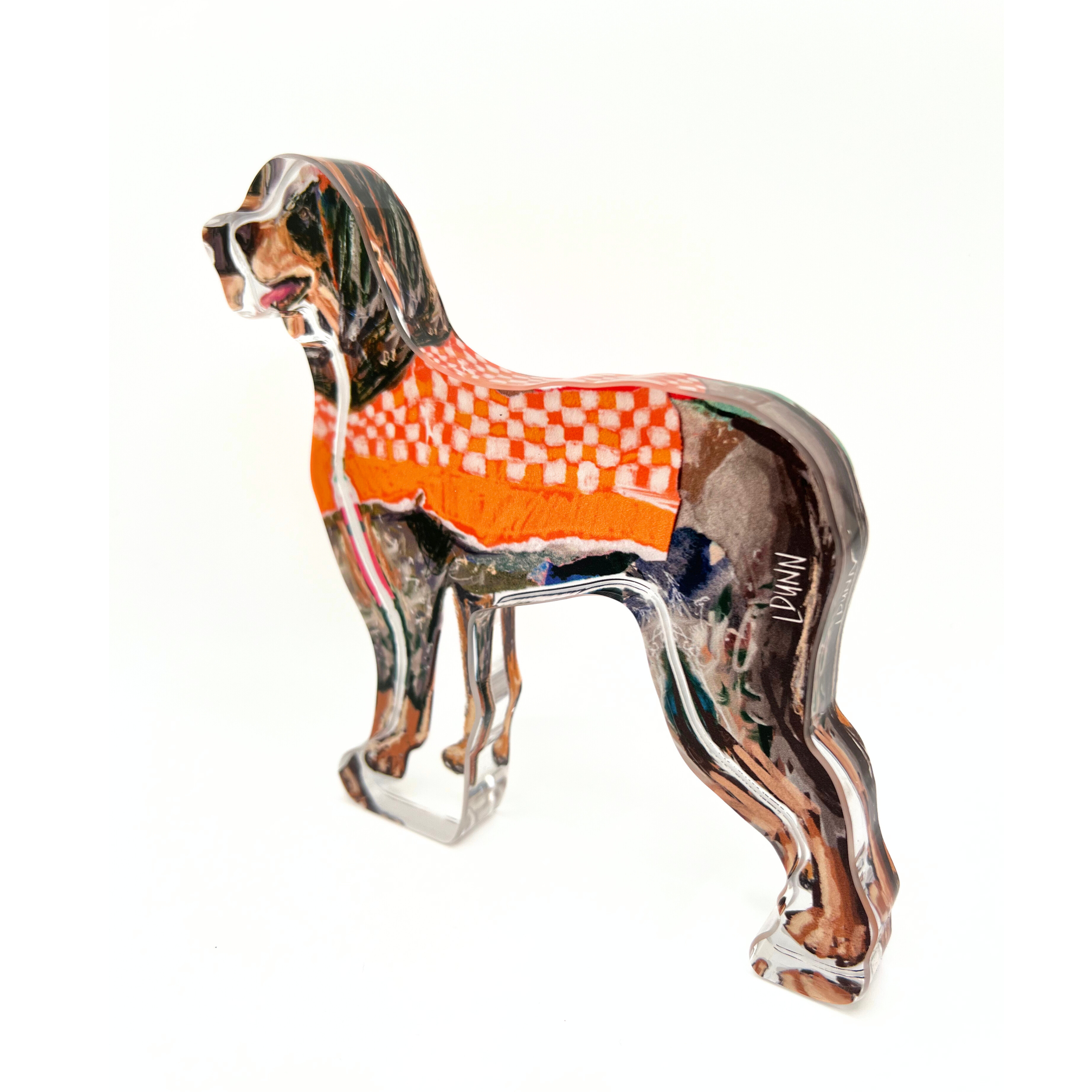 TENNESSEE GAMEDAY ACRYLIC DOG