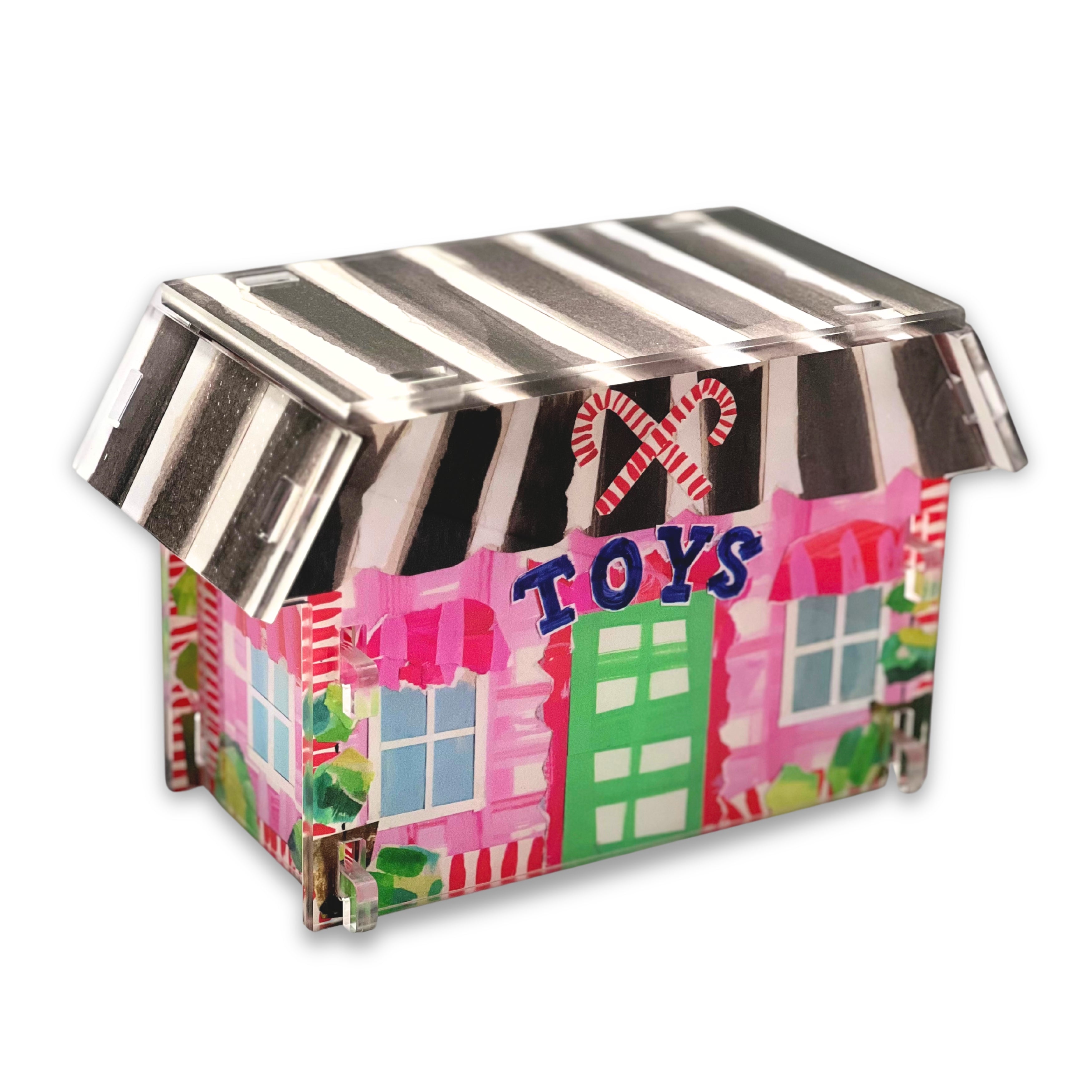 CHRISTMAS VILLAGE ACRYLIC