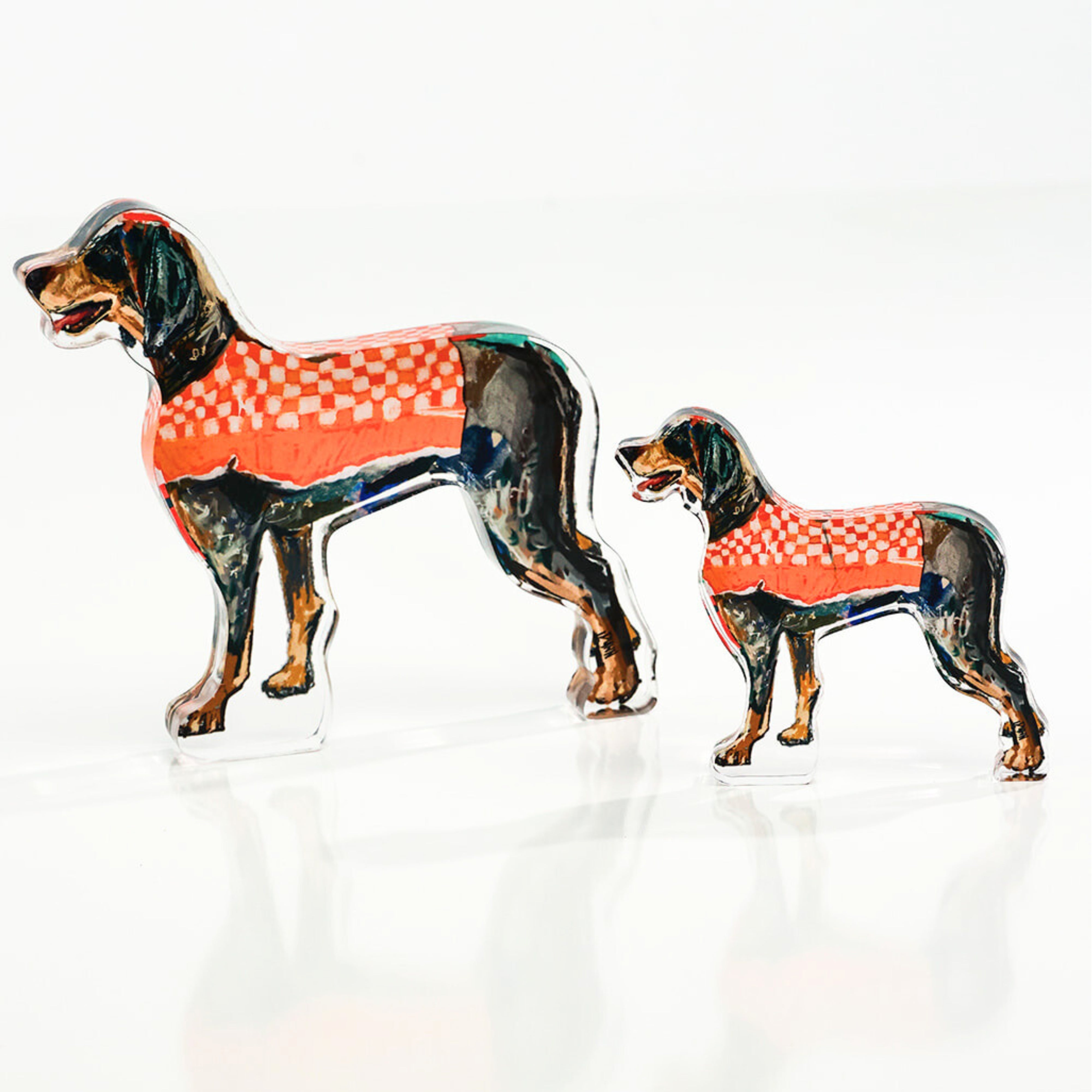 TENNESSEE GAMEDAY ACRYLIC DOG