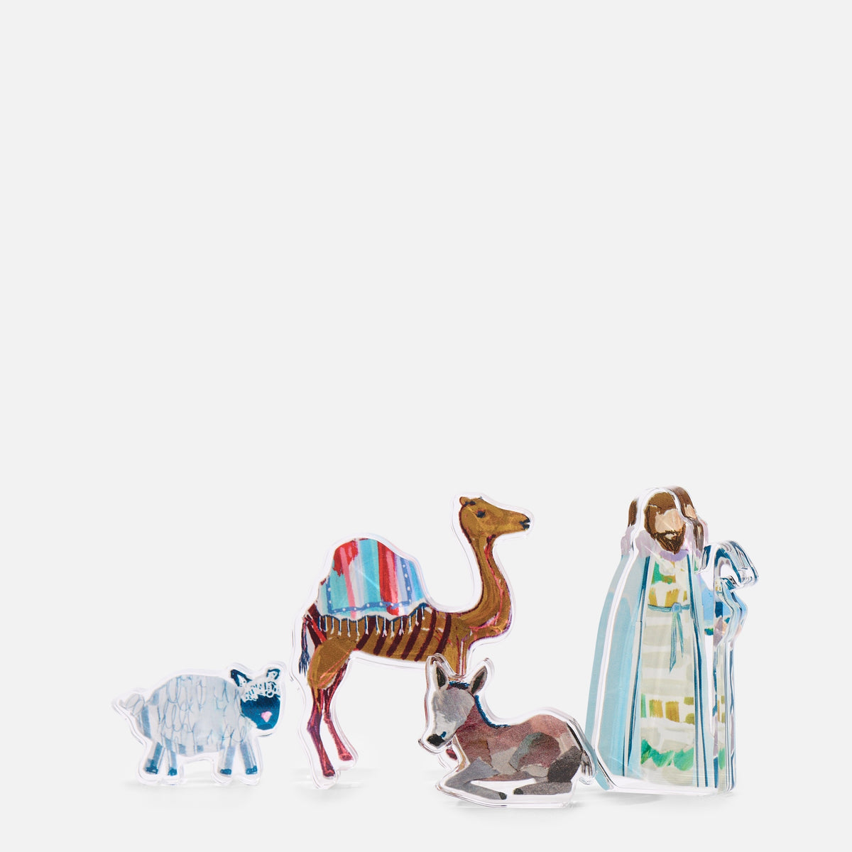 The Collected Nativity Add-On: Shepherd and Flock