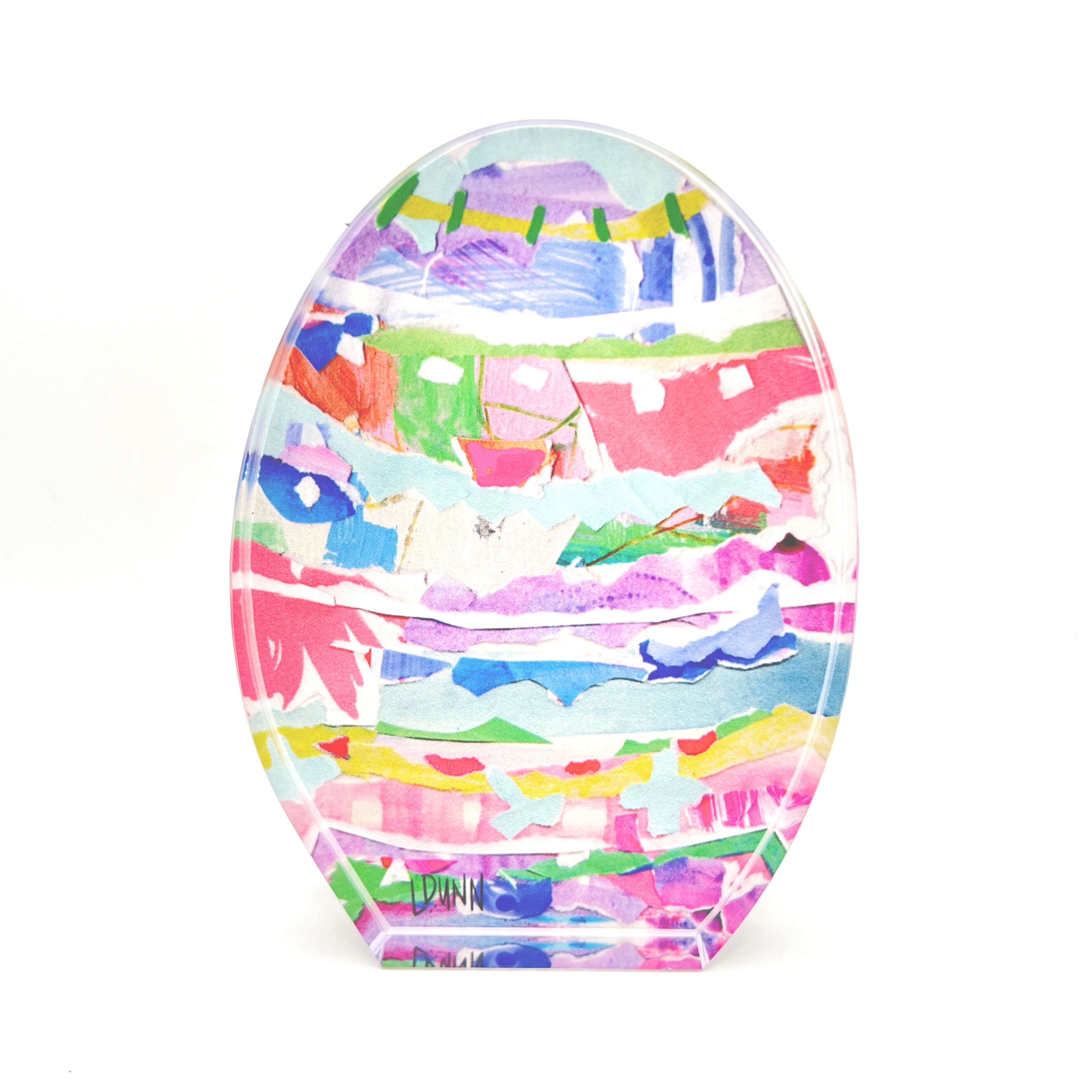 PASTEL ACRYLIC EGG