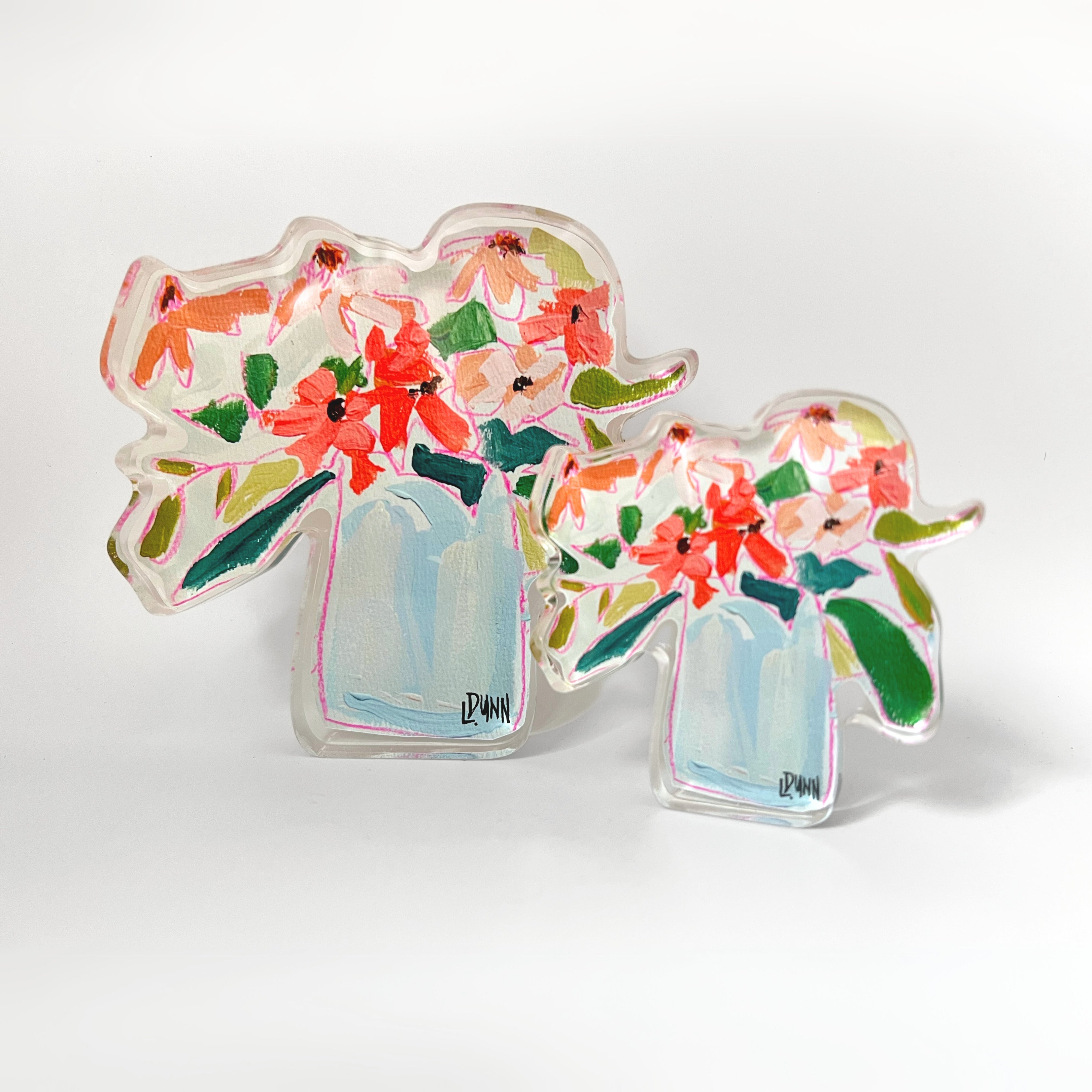 Wildflowers Acrylic Bloom Block