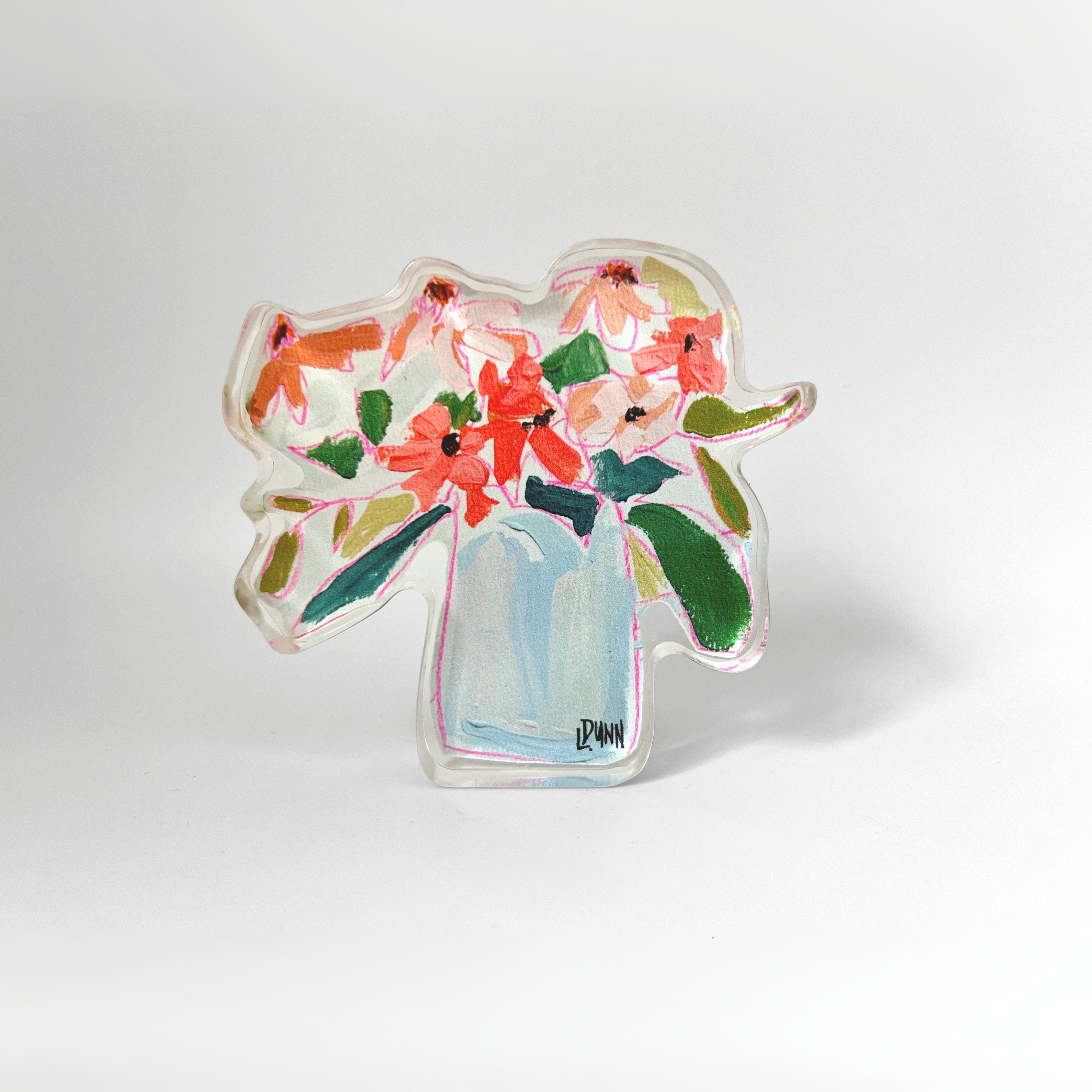 Wildflowers Acrylic Bloom Block