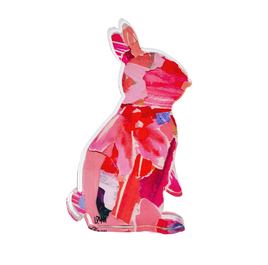 BUNNIES IN COLOR ACRYLIC