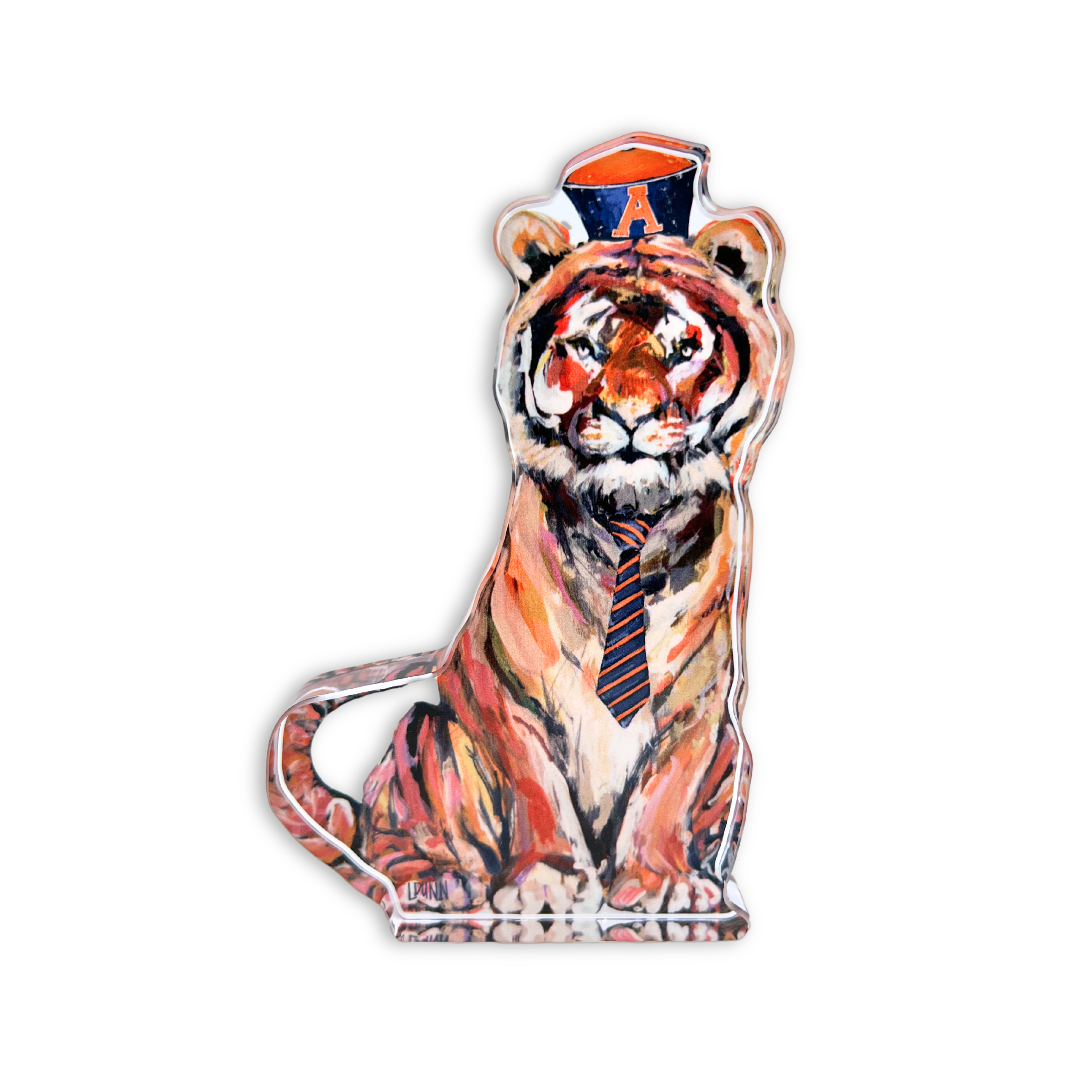 AUBURN TIGER ACRYLIC