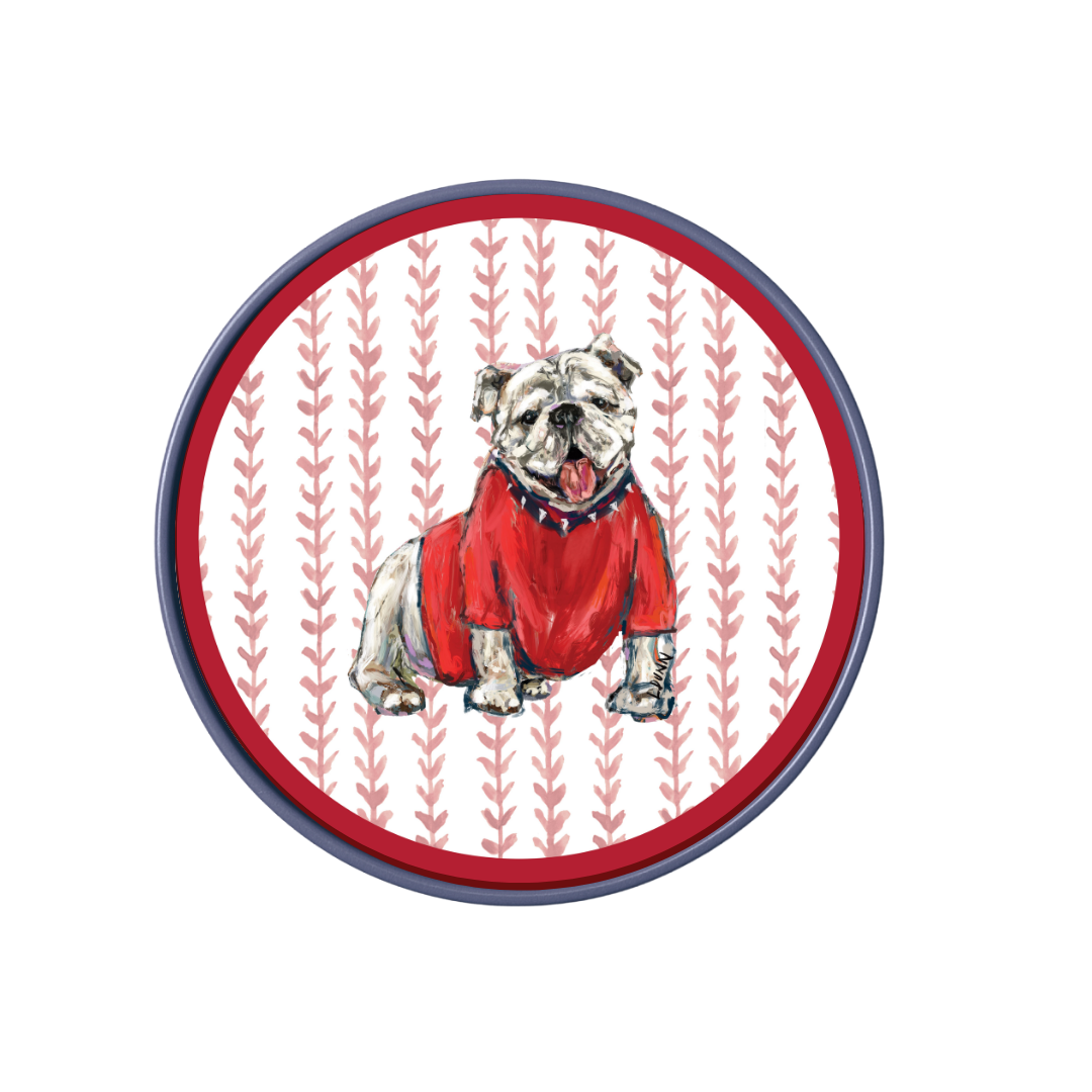 Game Day Bulldog Art Pop