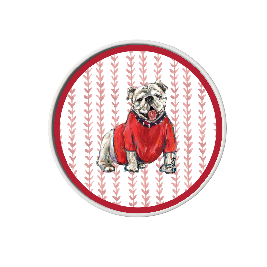 Game Day Bulldog Art Pop