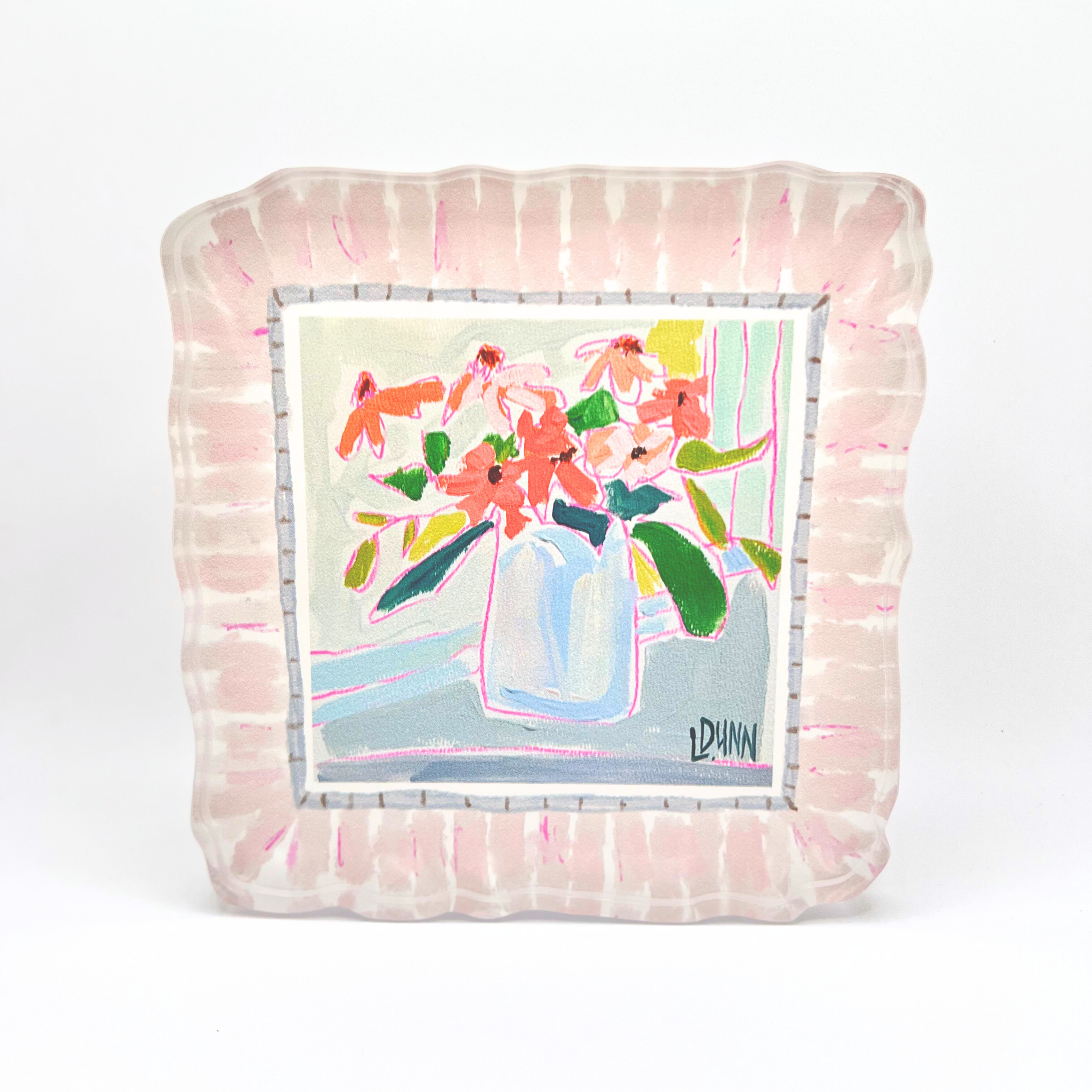 CORAL POP ACRYLIC BLOCK