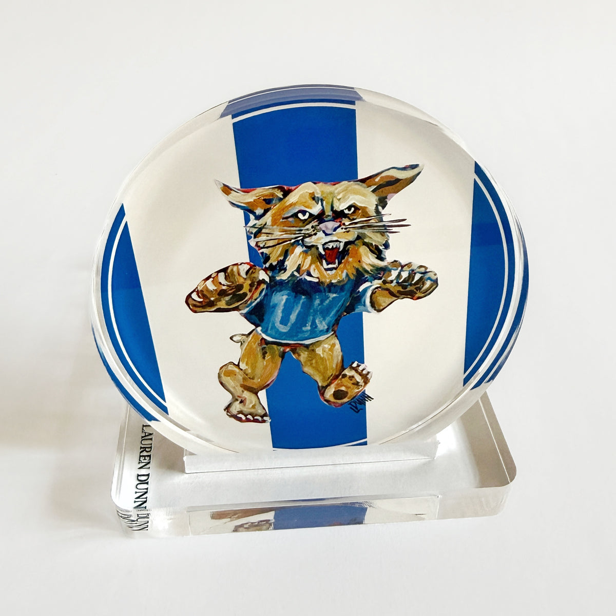 BLUE CAT GAME DAY COASTER SET