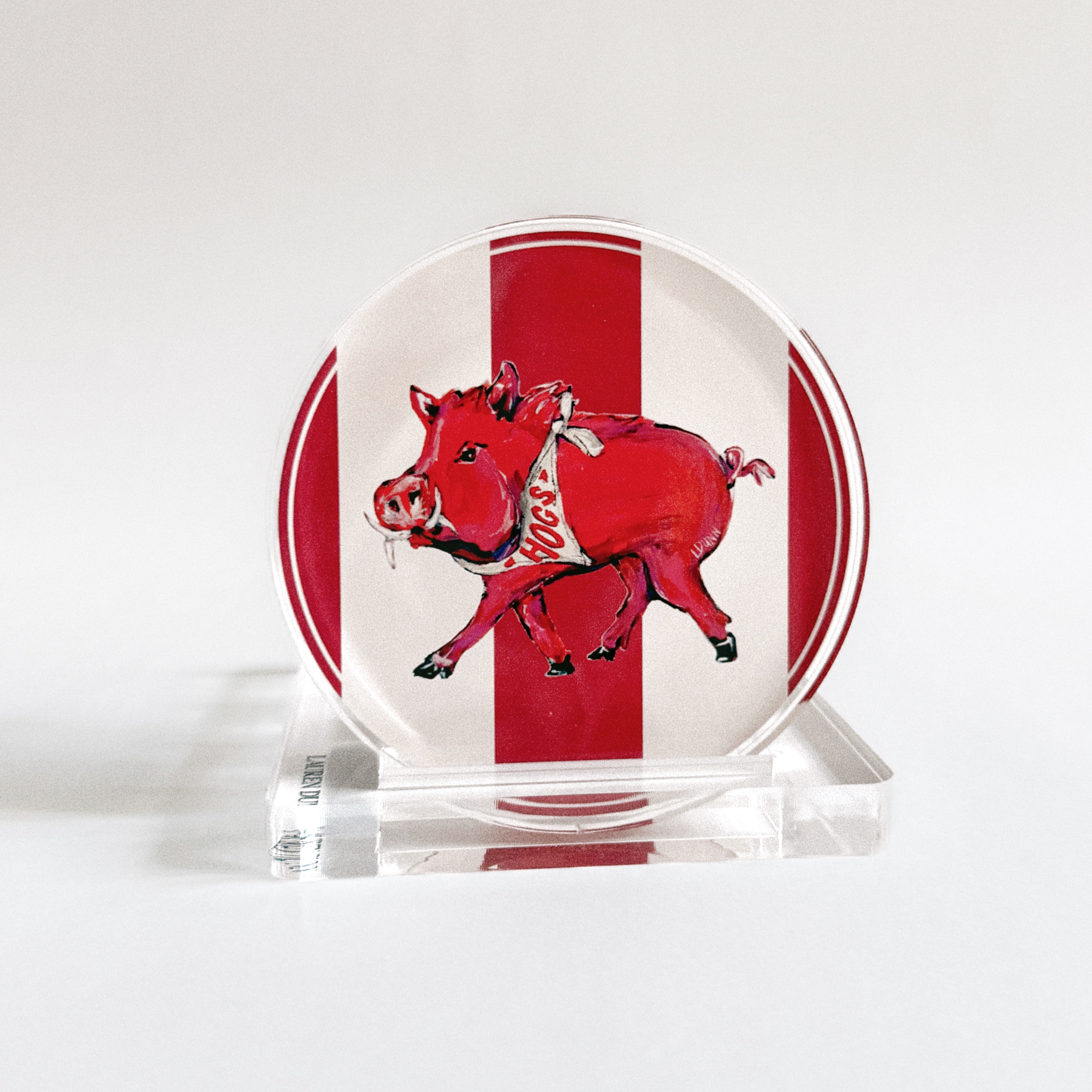 HOG GAME DAY COASTER SET
