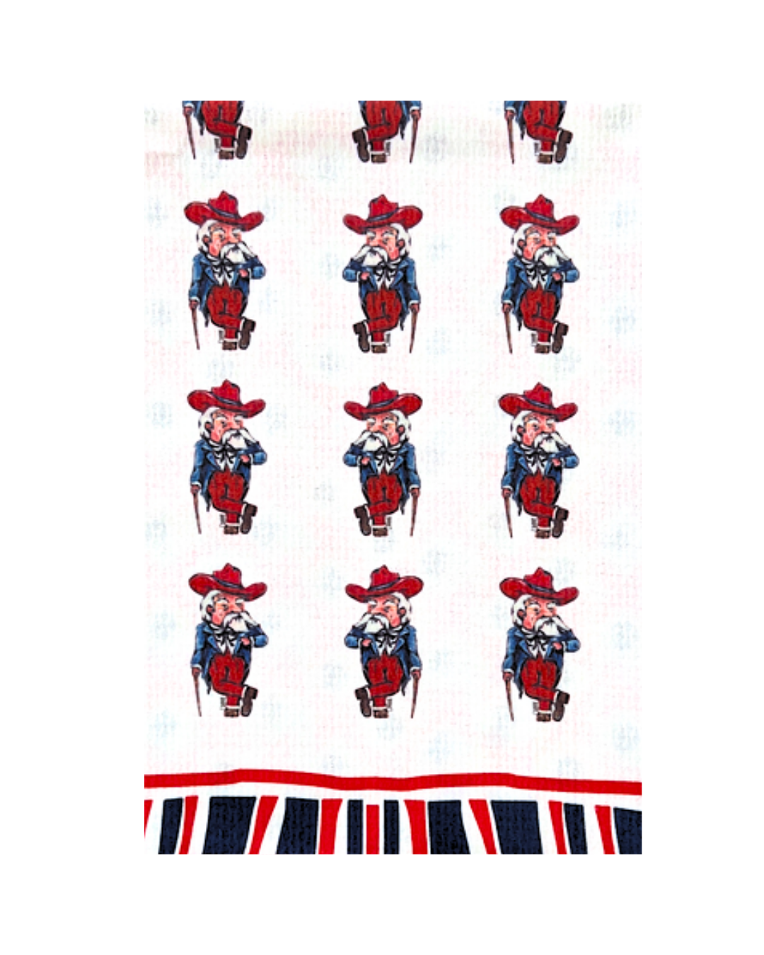 Game Day Rebel Tea Towel