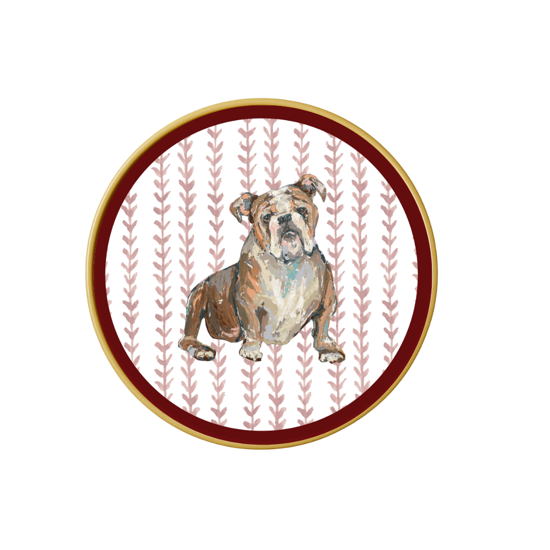 Game Day Bulldog in Starkville Art Pop