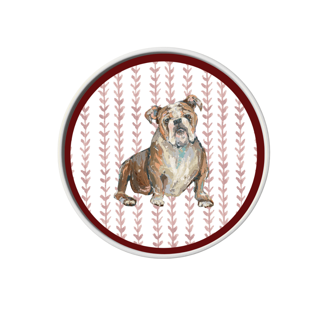 Game Day Bulldog in Starkville Art Pop