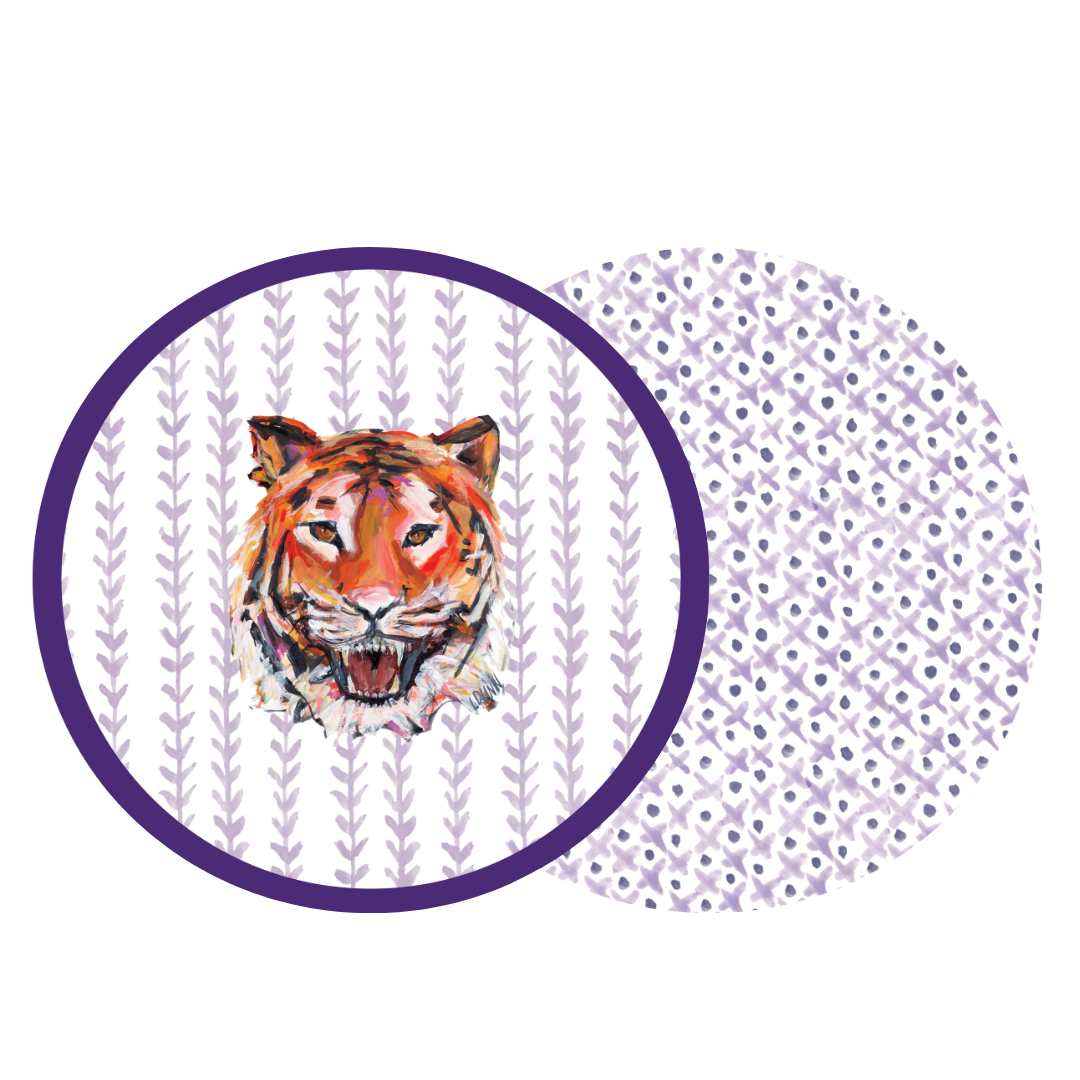 Game Day Tiger Art Pop