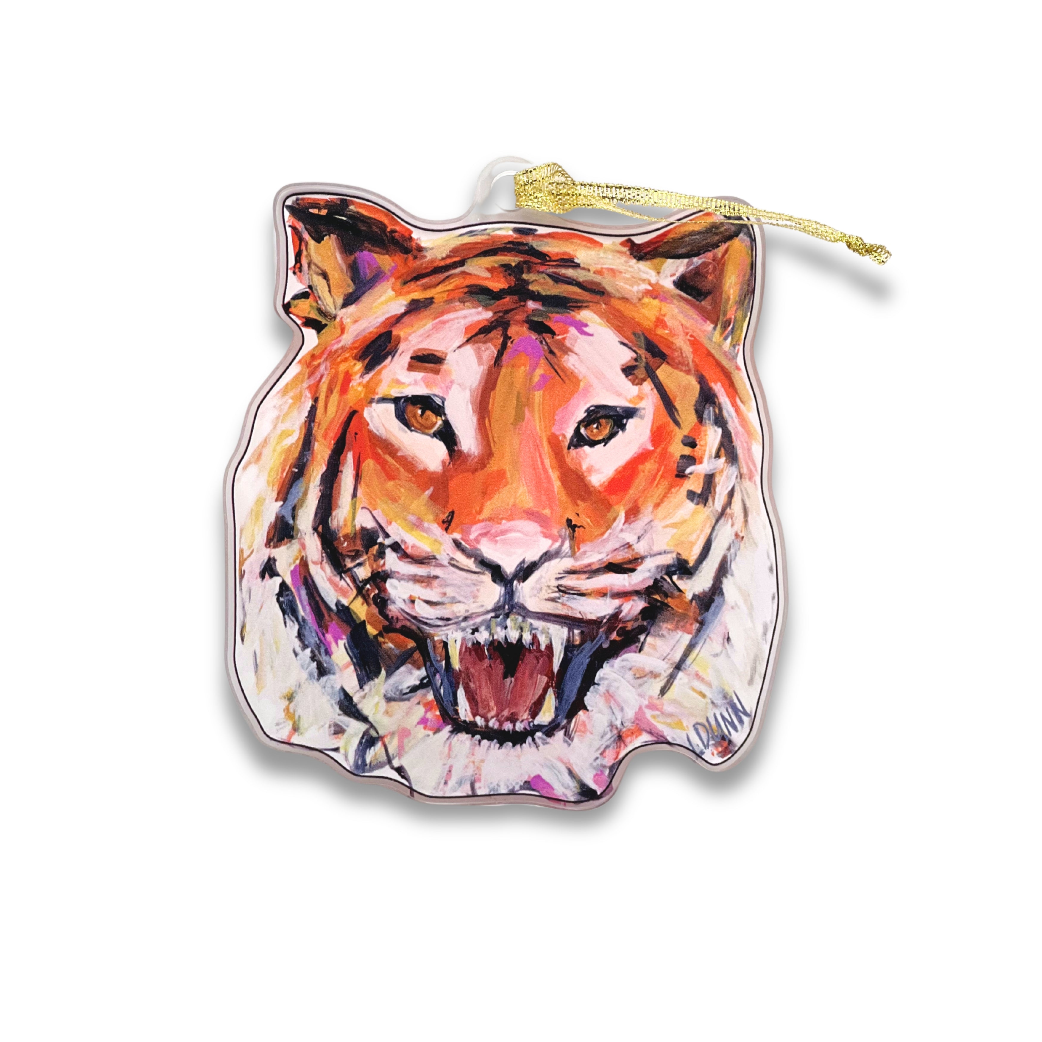 CLEMSON ACRYLIC MASCOT ORNAMENT