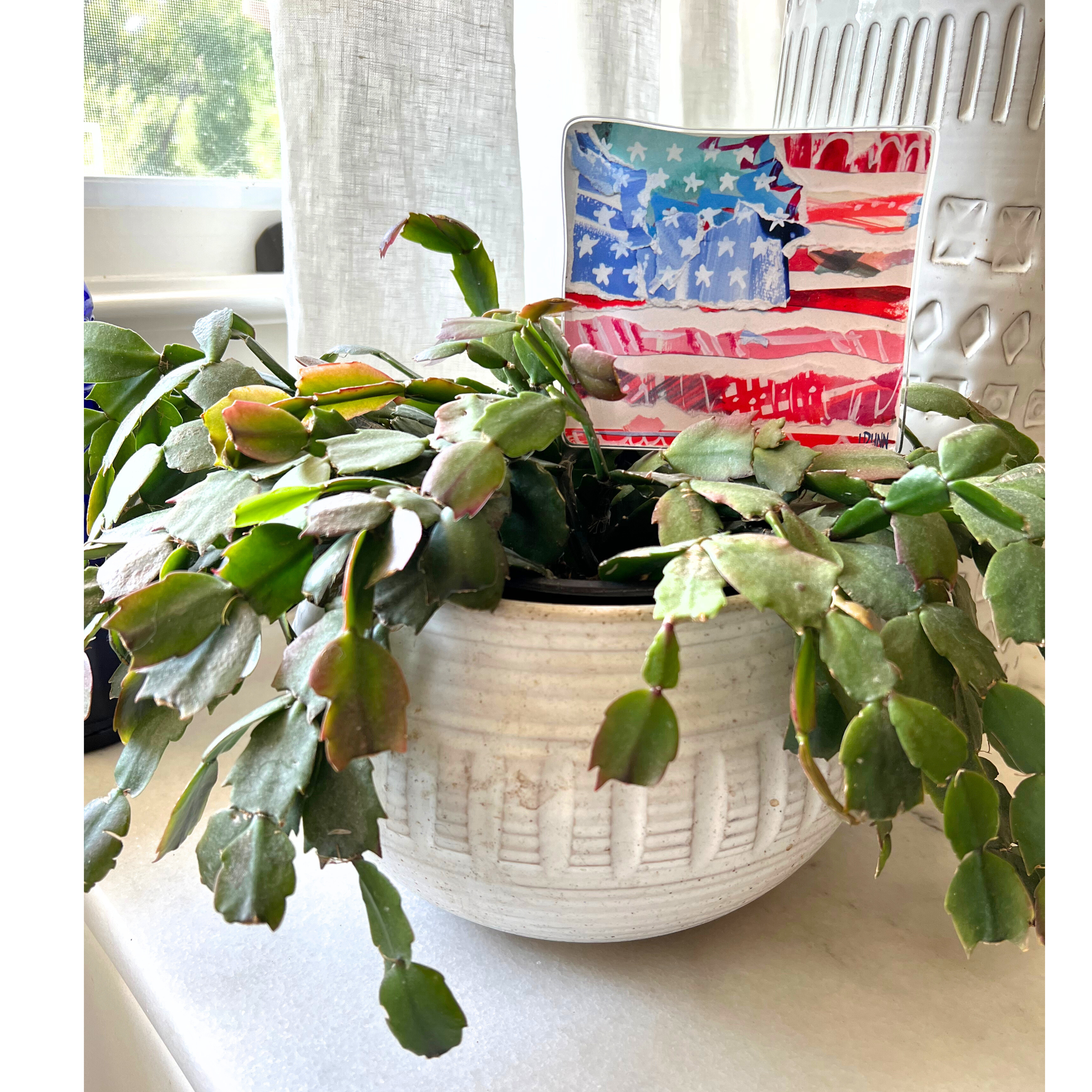 USA FLAG PLANT STICK