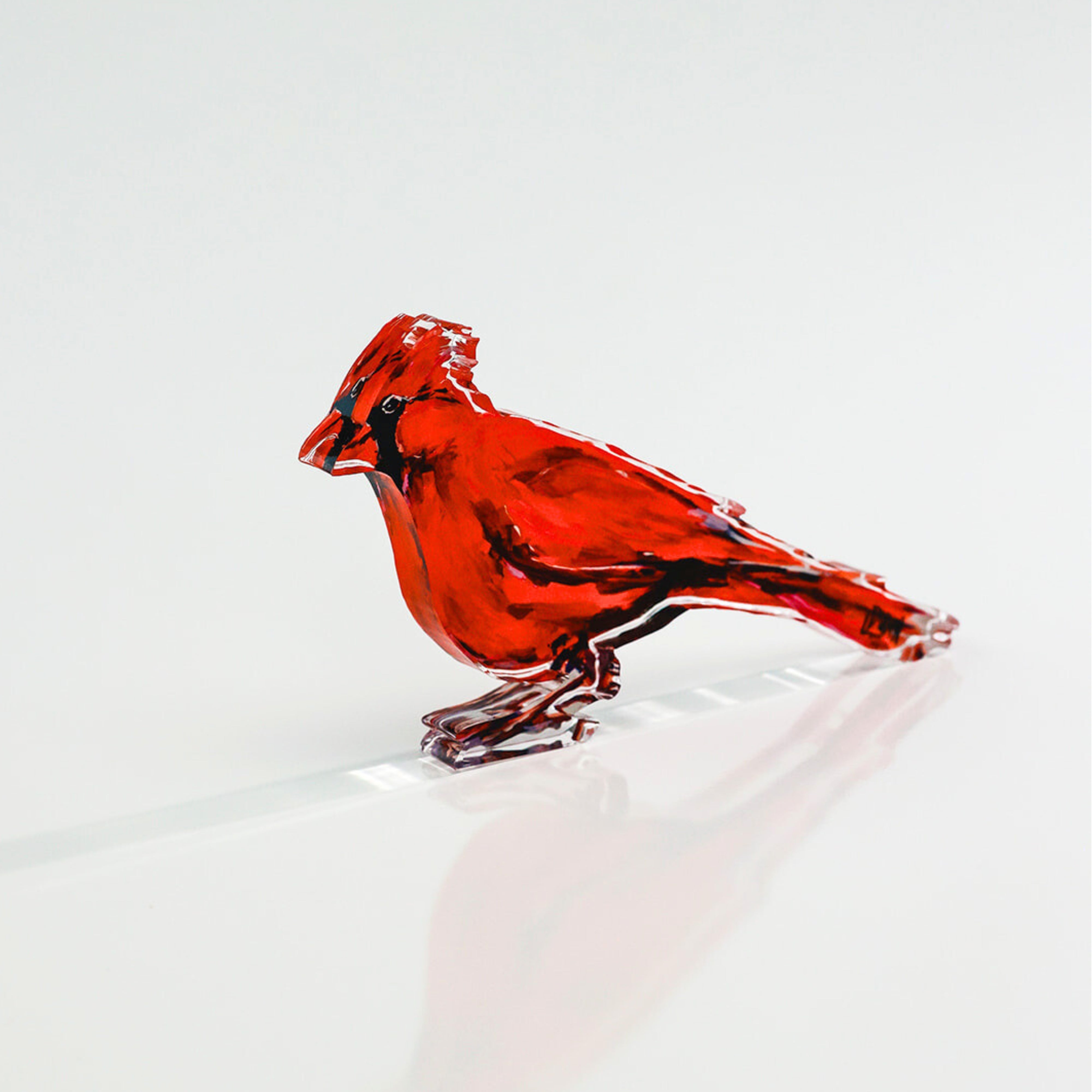 Messenger Cardinal Acrylic