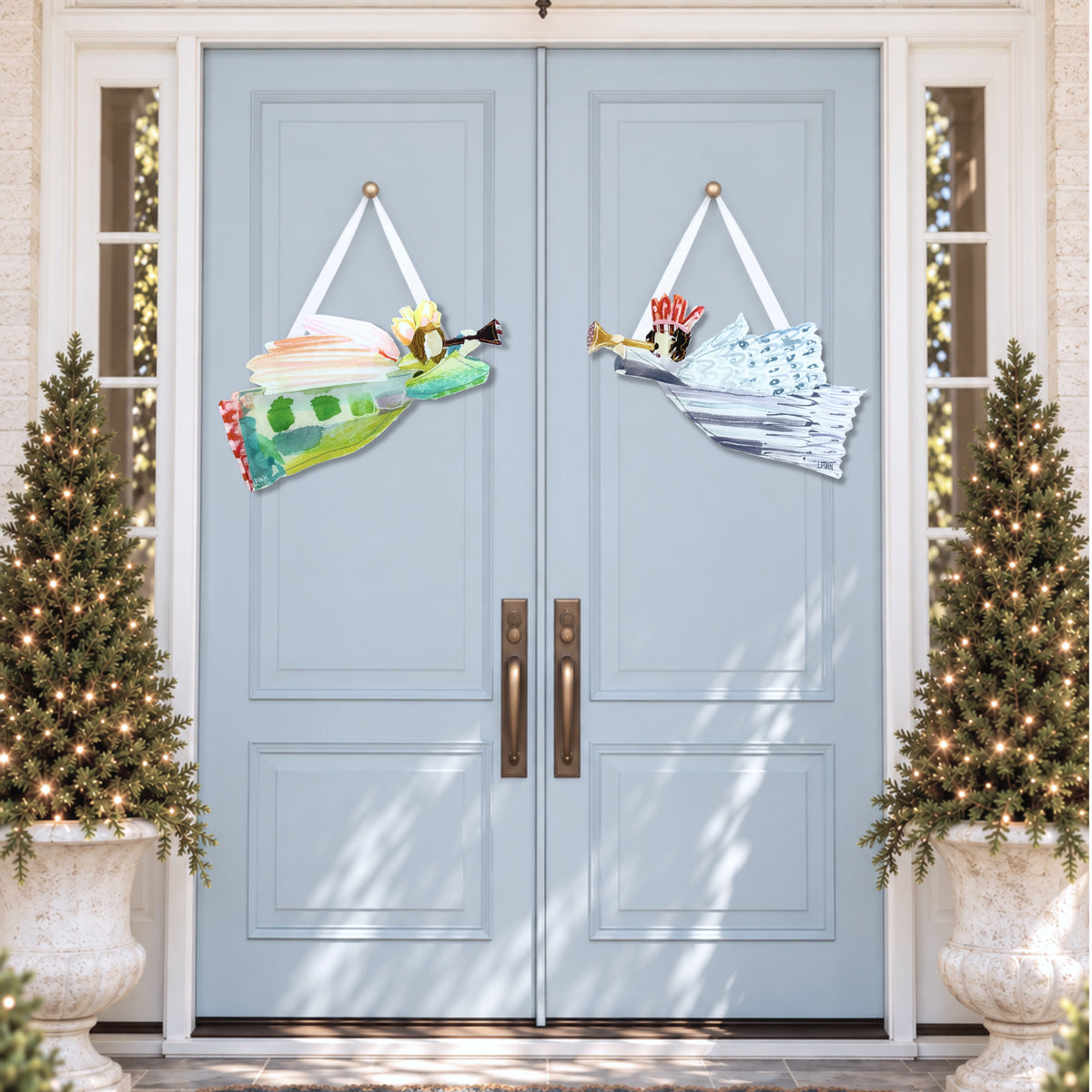 Heavenly Host Angel Door Hangers