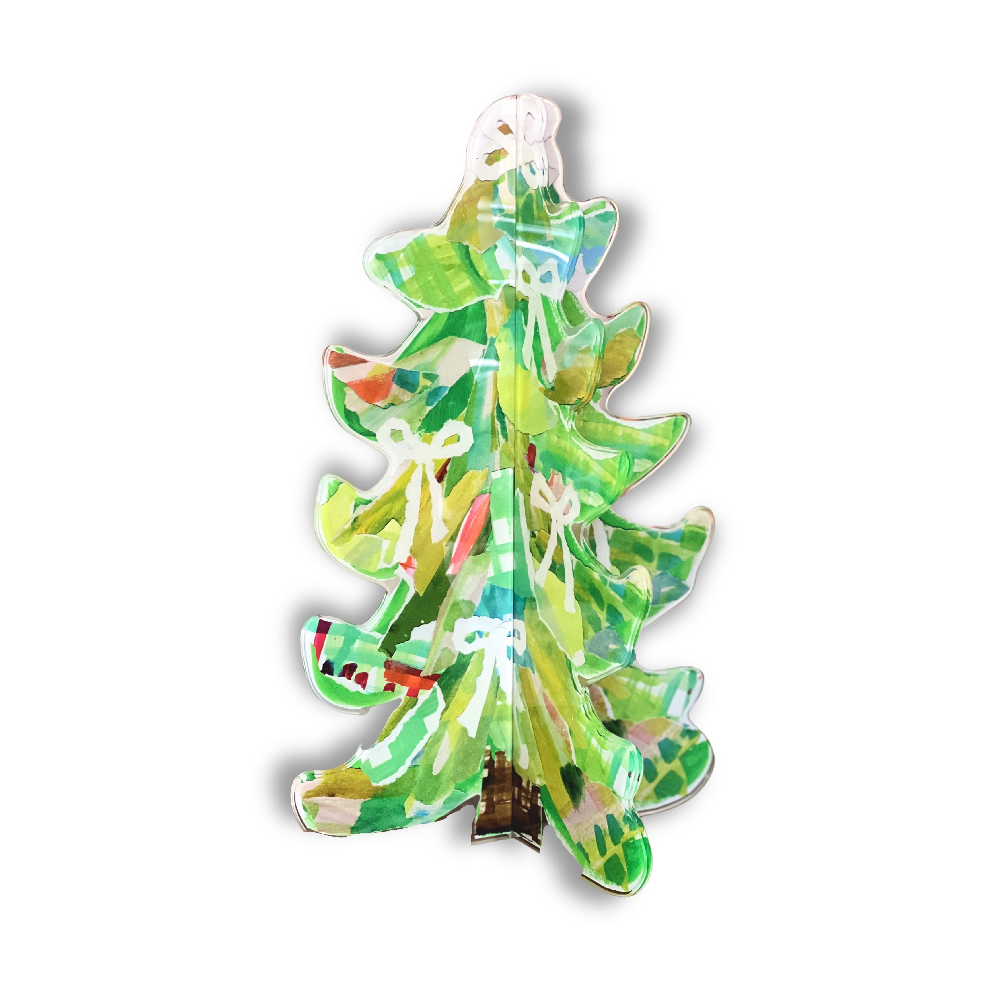 JUBILEE 3-D ACRYLIC CHRISTMAS TREE