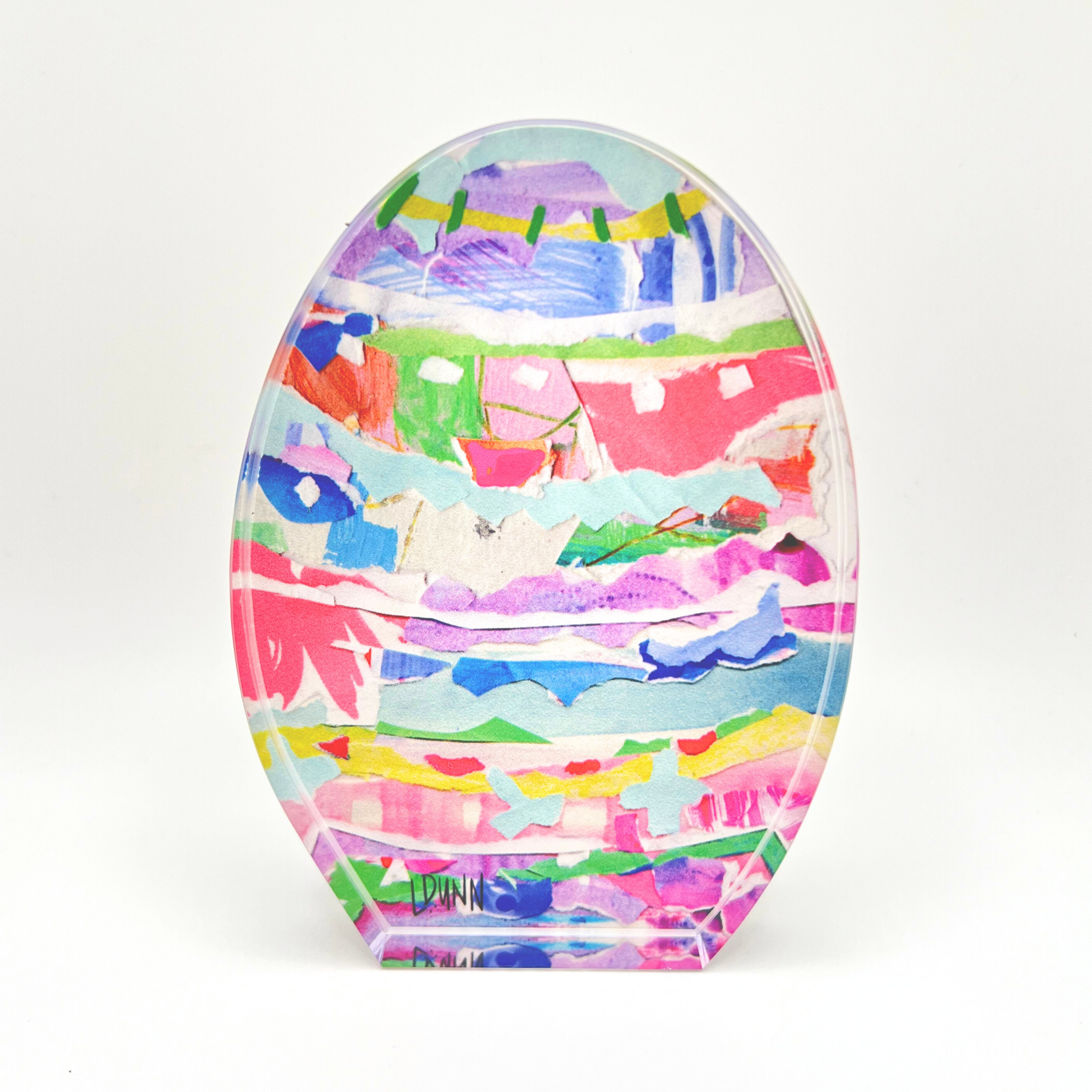 PASTEL ACRYLIC EGG