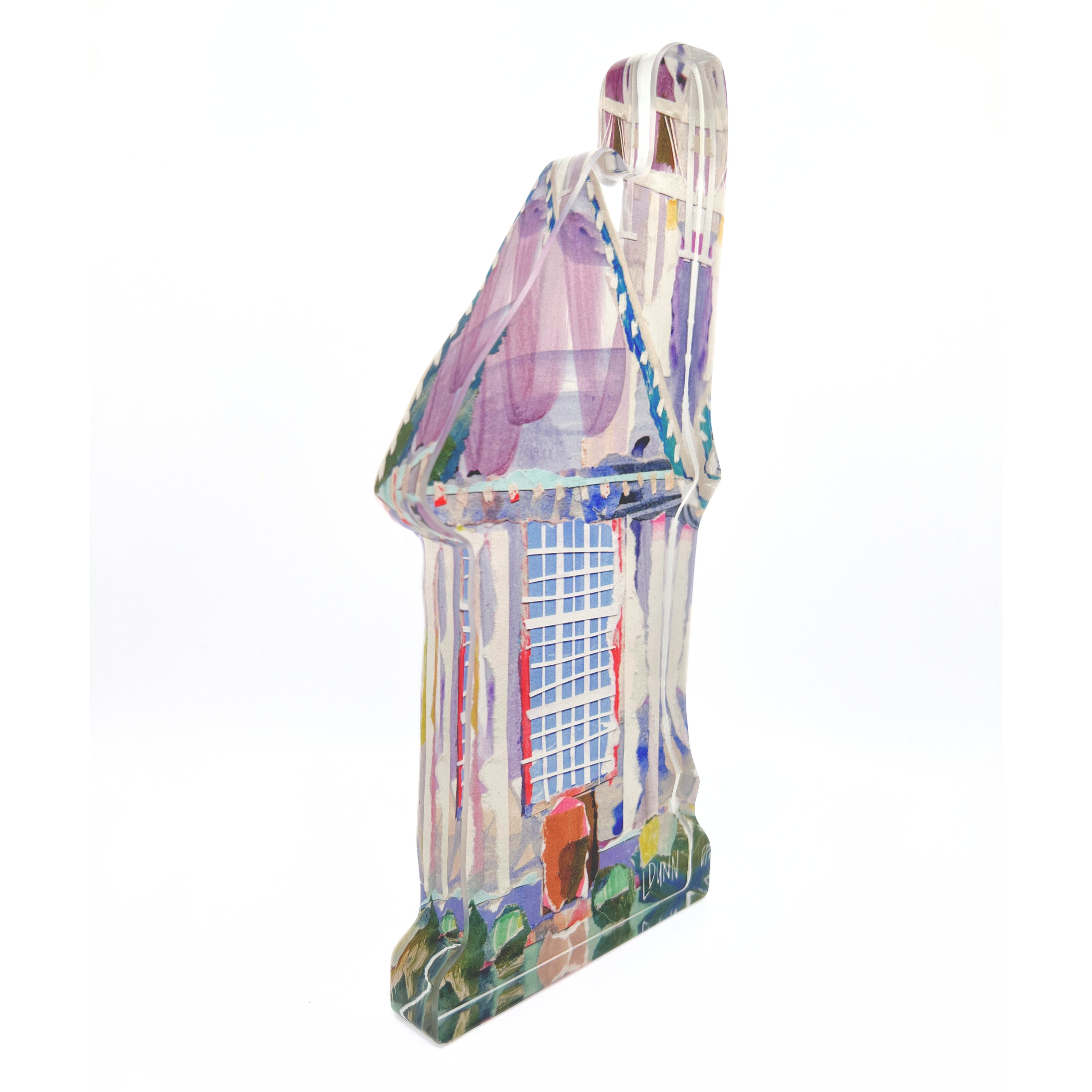 SEASIDE CHAPEL ACRYLIC BLOCK