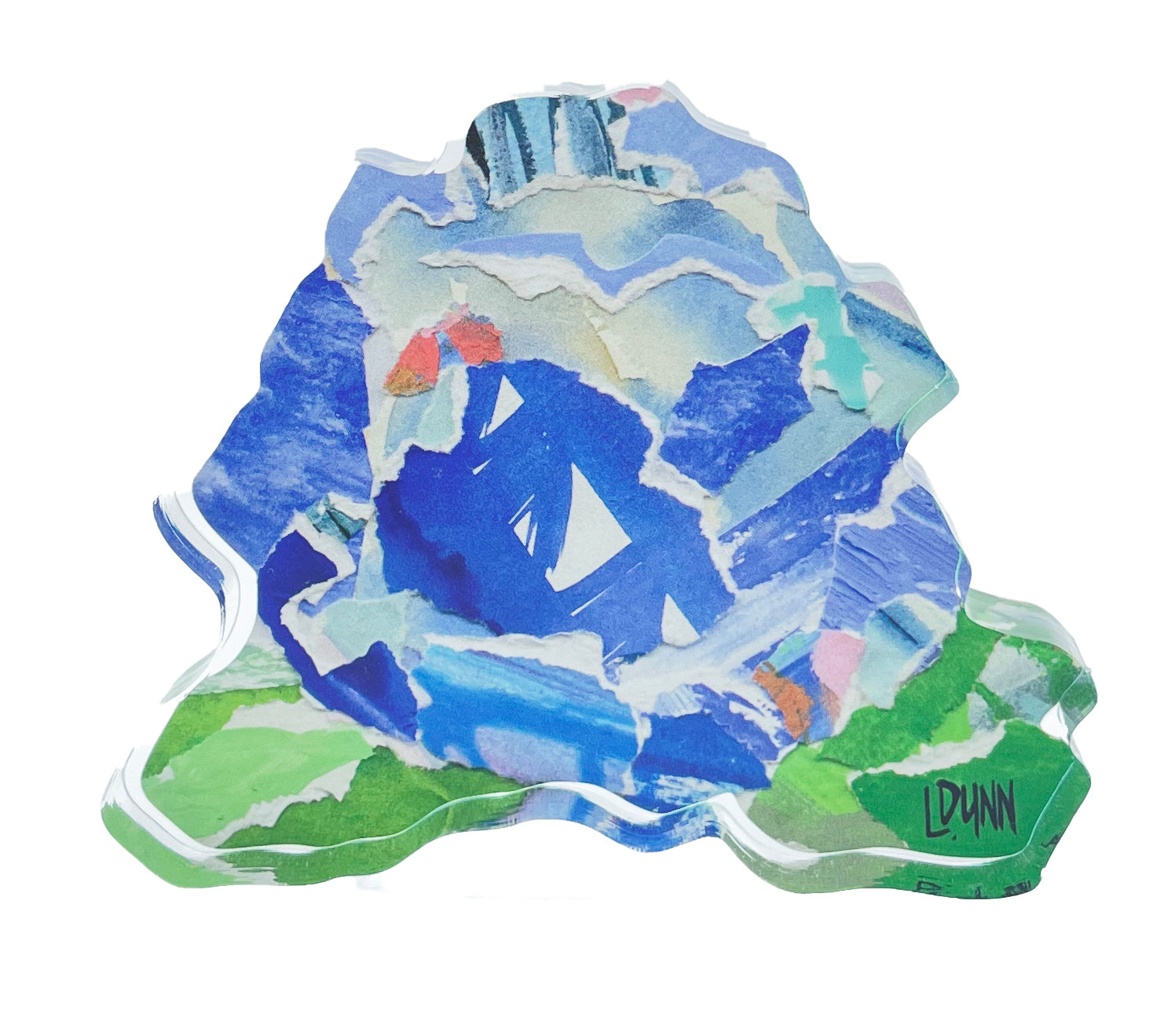 PERIWINKLE BOLD BLOOM ACRYLIC